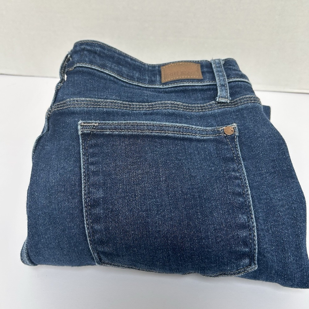 Judy Blue Cropped Straight Hi-Rise‎ Jeans Size 15/32 Style #88375 Raw Hem